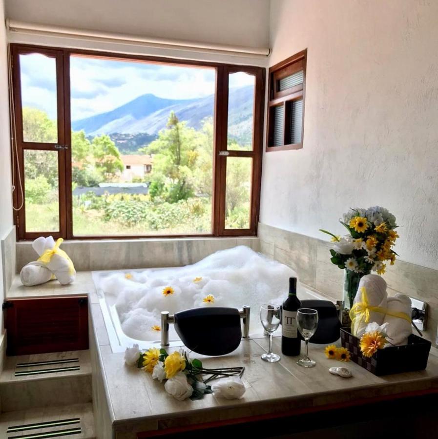 Hotel Vdl Colonial Villa de Leyva Bagian luar foto