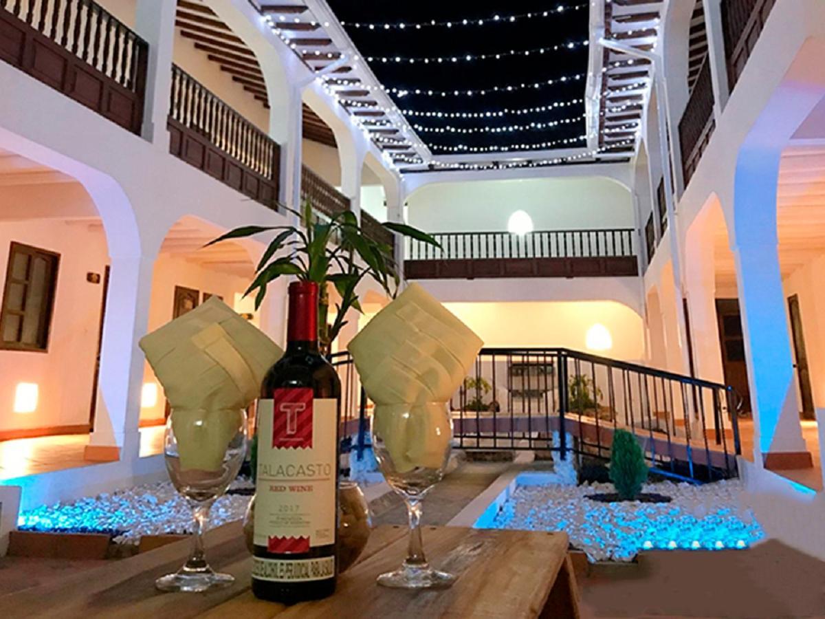 Hotel Vdl Colonial Villa de Leyva Bagian luar foto