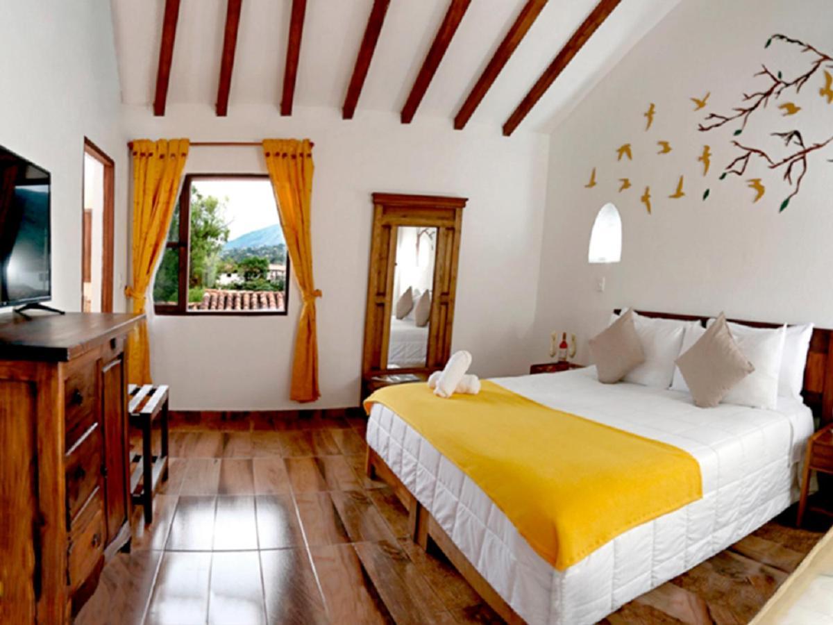 Hotel Vdl Colonial Villa de Leyva Bagian luar foto